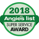 Angie's List Super Service Award Winner - 2018