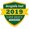 Angie's List Super Service Award Winner - 2019