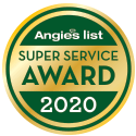 Angie's List Super Service Award Winner - 2020