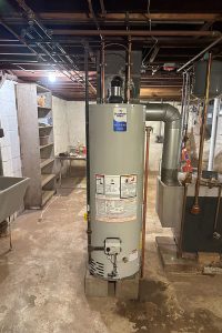 Totally Plumbing - Direct vent gas water heater installation - Edison, New Jersey – November 2023